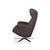 Model 8115 Armchairs and Ottoman in Grey Taupe Leather and Chrome, from Joop, Set of 2 For Sale - Image 16 of 18