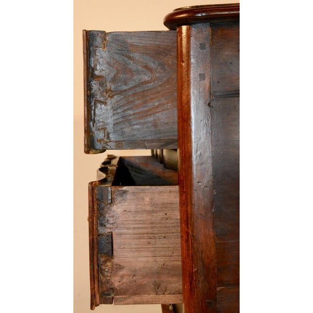 18th Century French Louise XV Walnut Commode For Sale - Image 10 of 11