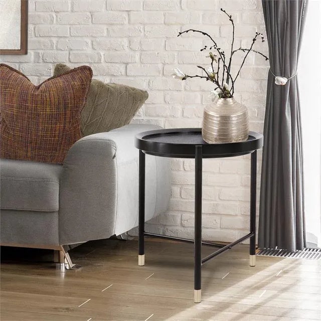 Soho Round Side Table from Kenneth Ludwig Chicago For Sale In Chicago - Image 6 of 8