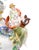 19th Century Meissen Rococo Style Flower-Encrusted Covered Urns From Germany For Sale - Image 10 of 13