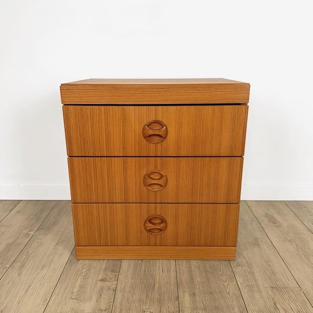 Danish Chest of Drawers with Teak Veneer, 1970s For Sale - Image 15 of 15