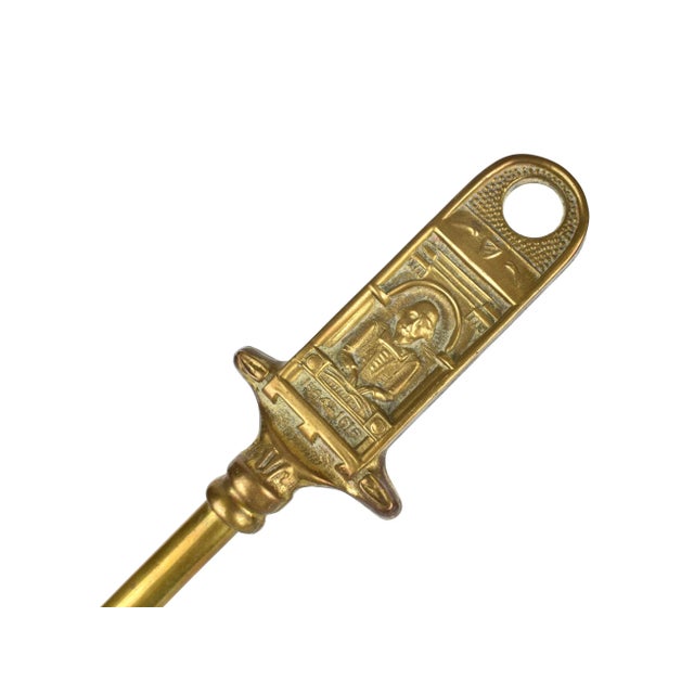 Gothic Early 20th Century Solid Brass English Fireplace Toasting Forks- Set of 4 For Sale - Image 3 of 10