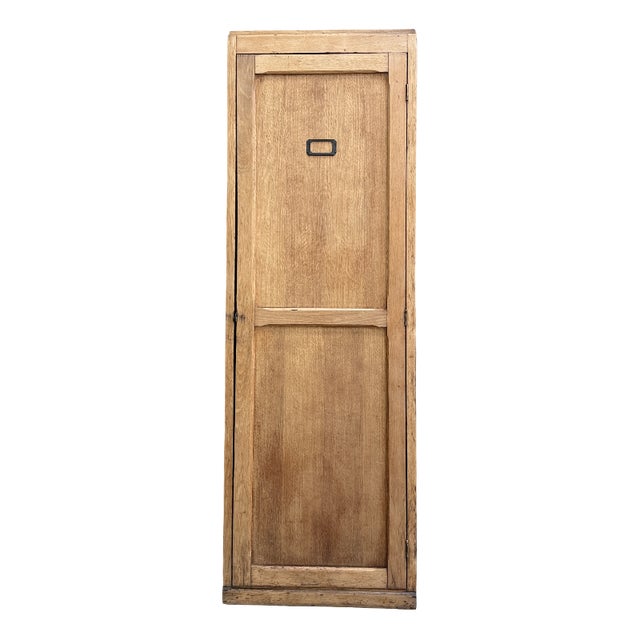 Vintage Oak Bonnetière, 1950s For Sale