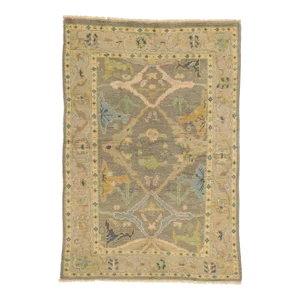 Modern Style Oushak Rug - 04'01 X 05'10