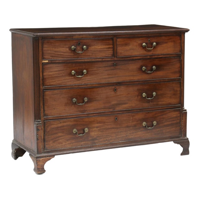 Early 19th Century Large George III Mahogany Chest of Drawers For Sale