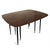 This mid century dining table is a beautifully crafted vintage drop leaf table that combines style and functionality for...