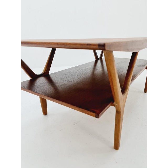 Mid-Century Danish Teak Coffee Table by Henning Kjaernulf, 1960s For Sale - Image 6 of 11