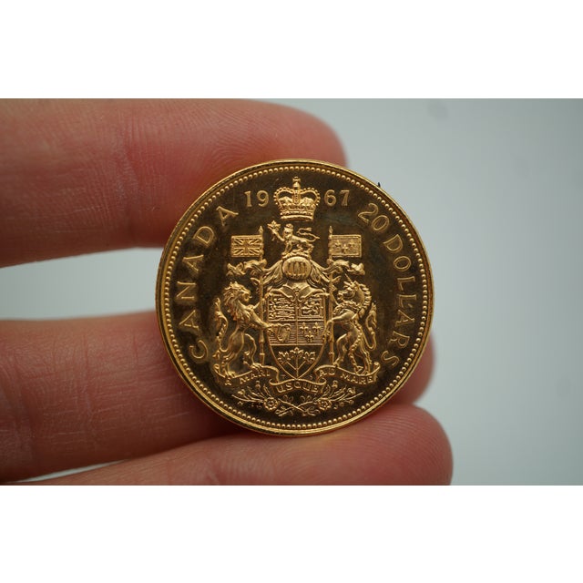 1967 Royal Canadian Mint Centennial 7 Coin Set Includes $20 Gold Coin For Sale - Image 4 of 16