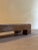 Black Mid-Century Italian Brass and Veneer Coffee Table, 1970s For Sale - Image 8 of 14