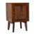 Contemporary Patterned Door Nightstand With Hidden Storage For Sale - Image 3 of 8