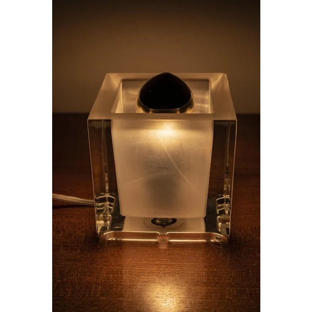 Small Glass Table Lamp from Nachtmann Lights Design For Sale - Image 5 of 9