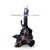 Vintage Organic Modern Driftwood Side Table With Acrylic Top, Mid-Century For Sale - Image 11 of 18