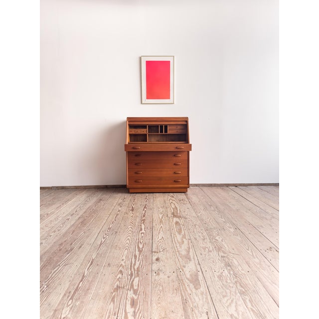 Mid-Century Modern Mid-Century Modern Teak Secretary from Dyrlund, 1960s For Sale - Image 3 of 18
