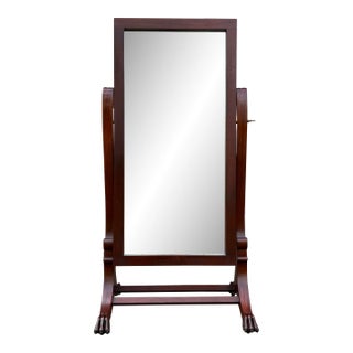 Wooden Cheval Mirror For Sale