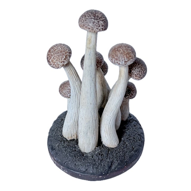 Realism Vintage Mushroom Model Specimen Sculpture For Sale - Image 3 of 6