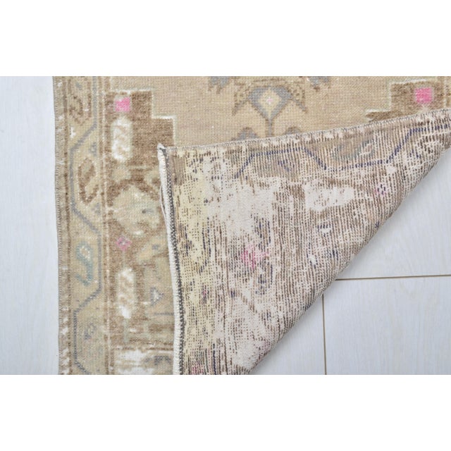 1950s 1950s Turkish Anatolian Small Rug For Sale - Image 5 of 5