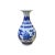Chinese Oriental Blue White Porcelain Graphic Scenery Vase For Sale In San Francisco - Image 6 of 6