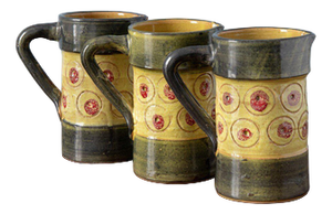 Romacrea School Ceramic Jugs, 1950s, Set of 3