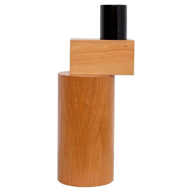 Chinese Twenty-Seven Woods Artificial Flower Vase attributed to Ettore Sottsass, 1995 For Sale - Image 13 of 14