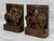 1920s Antique Chinese Soapstone Monkey Riding Buffalo Library Bookends - A Pair For Sale - Image 5 of 9