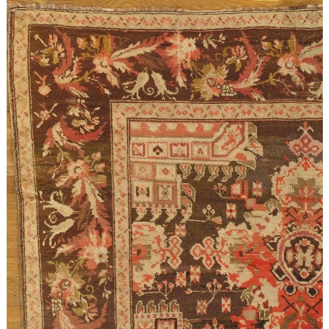 Antique Karabagh Carpet For Sale - Image 4 of 4