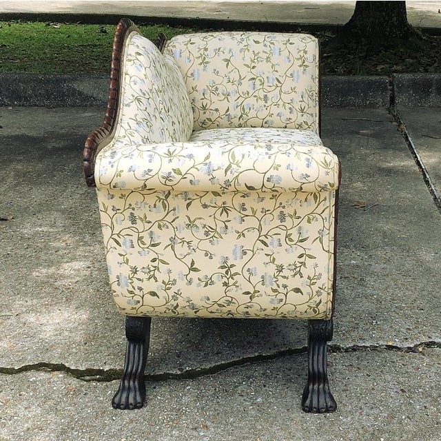 Mid 19th Century 19th Century Louis Philippe Period French Mahogany Sofa Ca. 1850 For Sale - Image 5 of 13