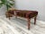 Wood Handmade Antique Kilim Upholstered Hallway Bench For Sale - Image 7 of 9