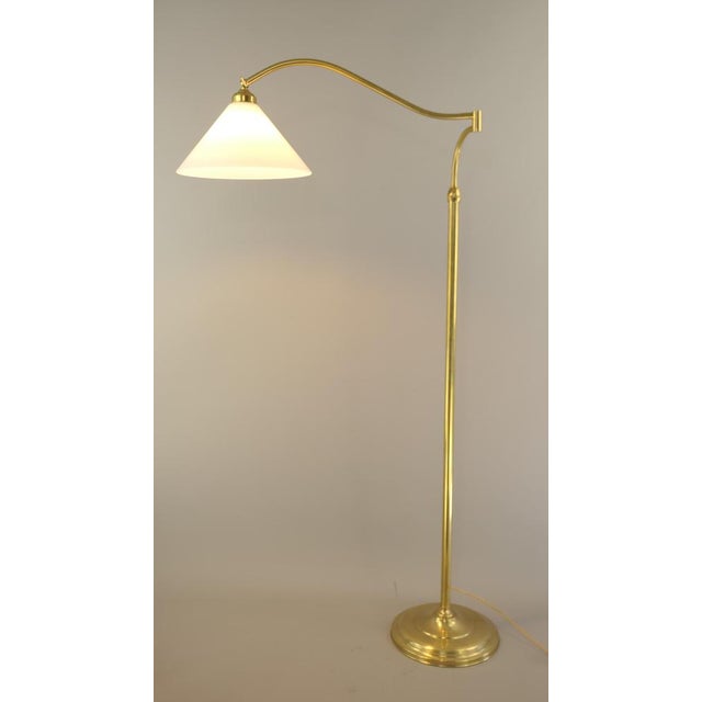 Vintage Italian Brass Floor Lamp, 1970s For Sale - Image 10 of 17