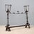 Antique Wrought Iron Fireplace Andiron, Italy, 19th-20th Century For Sale - Image 9 of 10