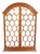 Francesco Molon V23 Italian Burl Wood Beveled Glass Display Cabinet For Sale