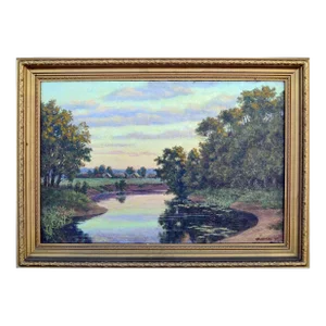 A Quiet Landscape After Antanas Žmuidzinavičius
