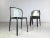 Plastic Belleville Outdoor Chairs by Ronan and Erwan Bouroullec for Vitra, Set of 2 For Sale - Image 7 of 13
