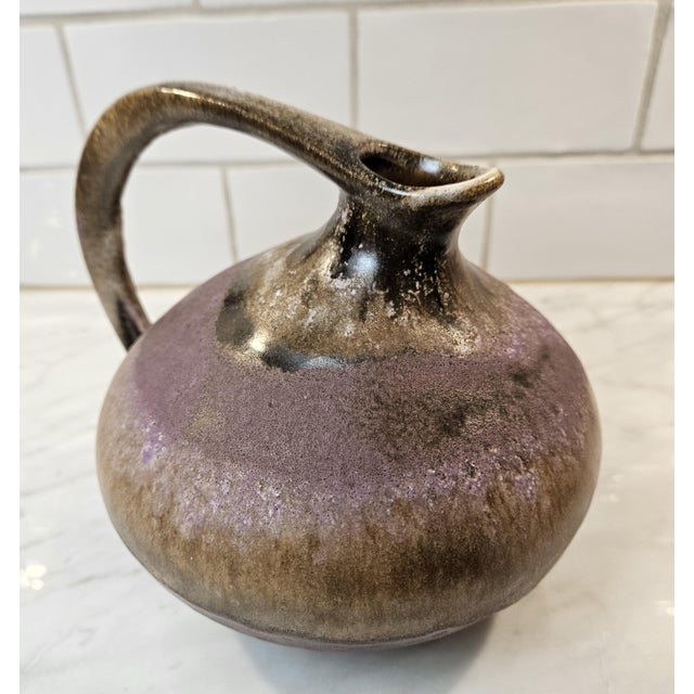 Mid 20th Century Kurt Tschorner, " Fat Lava" Vase for Ruscha. For Sale In Charlotte - Image 6 of 13