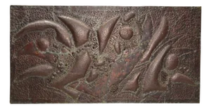 Copper Clad Wall Sculpture by Noted Palm Springs Artist Bill Anson