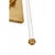 Suzanne Kasler for Visual Comfort Signature Camille 16" Sconce in Hand-Rubbed Antique Brass with Linen Shade For Sale In Houston - Image 6 of 9