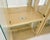 3 Blond Wood Glass Door Curio Cases Display Vitrine Cabinet Glass Shelves MINT! For Sale - Image 6 of 14