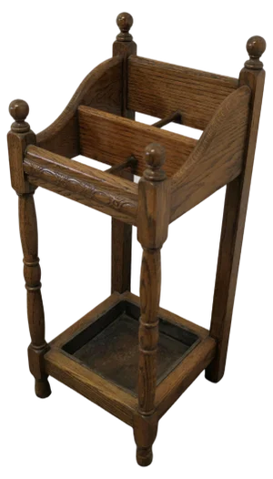 Arts and Crafts Golden Oak Hall Stand, 1880