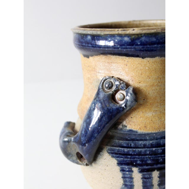 Vintage Studio Pottery Vase For Sale - Image 10 of 12