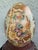 Large Chinese Hand-Painted Porcelain Decorative Egg With Carved Wood Stand, 14.5”h For Sale In Orlando - Image 6 of 9