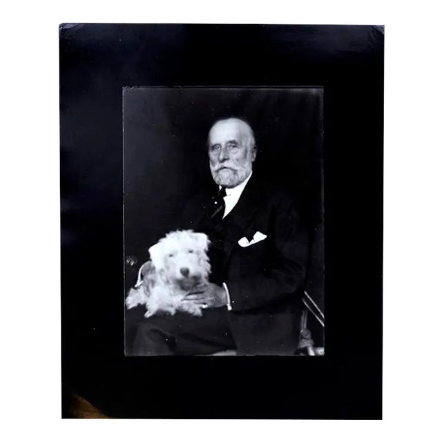 Photograph of Jacques Doucet by Man Ray for Pierre Gassmann, 1977 For Sale