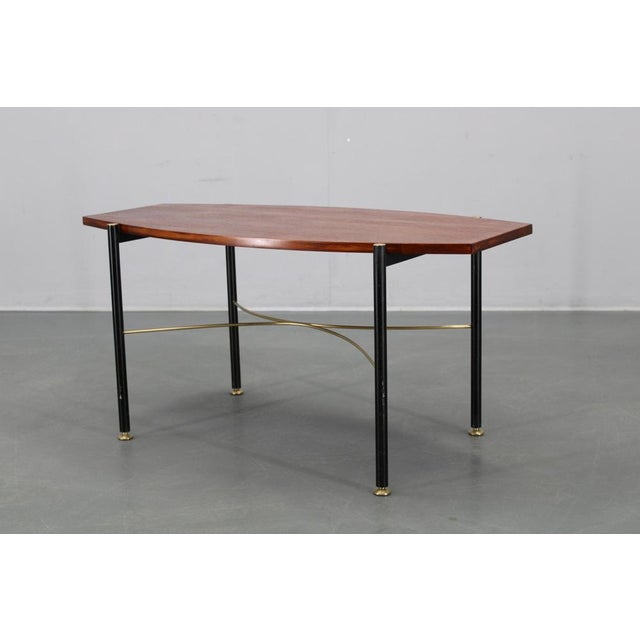 Vintage Italian Coffee Table with Teak Veneer, 1970s For Sale - Image 13 of 18