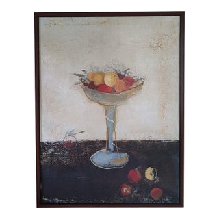 Fruit in Martini Painting For Sale