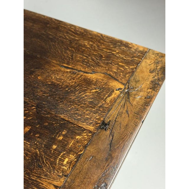 French Dining Table in Oak For Sale - Image 14 of 18