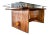 Bespoke Executive Desk From Old Chinese Temple Gates For Sale