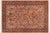 Blue Shabby Chic Floral 1990's Pak-Persian Taupe/Blue Wool Rug - 6'0'' X 9'2'' For Sale - Image 8 of 9