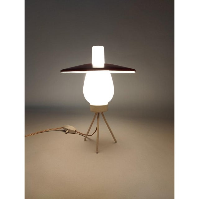 Mid-Century Tripod Table Lamp from Stilux Milano, 1950s For Sale - Image 5 of 12