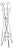 Coat Stand Astrolab by Roger Feraud, 1950s For Sale