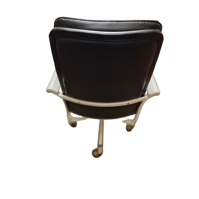 Vintage Milo Baughman Style Directors Chairs Swivel Castors Postmodern Vintage For Sale - Image 14 of 14