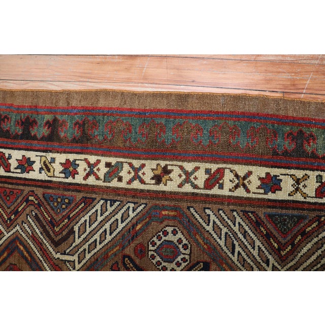 Early 20th Century Camel Tribal Persian Serab Runner For Sale - Image 4 of 6