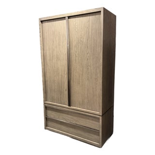 Van Thiel's for Restoration Hardware Bezier Armoire For Sale